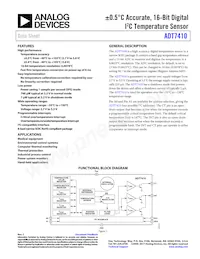 ADT7410TRZ-REEL Datasheet Copertura