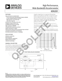 ADXL001-70BEZ Datasheet Copertura