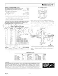 ADXL210AE-REEL Datasheet Pagina 3
