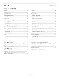 ADXL312ACPZ-RL Datasheet Pagina 2