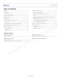 ADXL316WBCSZ-RL7 Datenblatt Seite 2