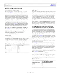 ADXL316WBCSZ-RL7 Datasheet Pagina 11