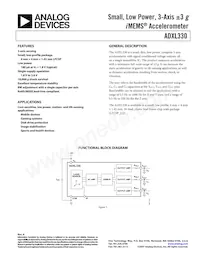ADXL330KCPZ-RL Datasheet Copertura