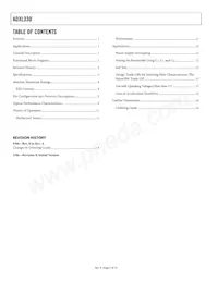 ADXL330KCPZ-RL Datasheet Pagina 2
