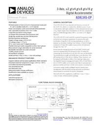 ADXL345TCCZ-EP-RL數據表 封面