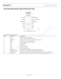 ADXL345TCCZ-EP-RL Datasheet Page 6