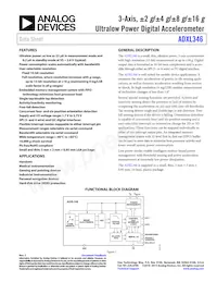 ADXL346ACCZ-RL數據表 封面