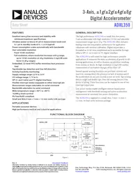 ADXL350BCEZ-RL數據表 封面