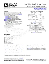 ADXL355BEZ-RL Datasheet Copertura
