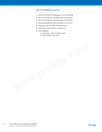 AT30TSE758-XM8-T Datasheet Pagina 2