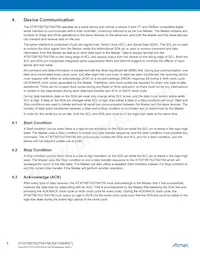 AT30TSE758-XM8-T Datasheet Pagina 8