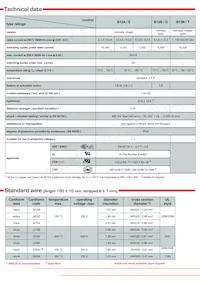 B12A11525AEFA0GE Datasheet Page 2