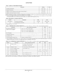 CAT34TS02VP2GT4B Datasheet Pagina 2