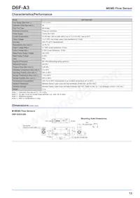 D6F-70A7-000 Datasheet Pagina 13