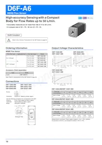 D6F-70A7-000 Datasheet Page 16