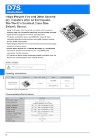 D7S-A0001 Datasheet Page 6