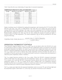 DS1620S/T&R Datasheet Pagina 4