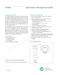 DS18S20-C01+ Datenblatt Cover