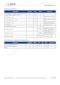 HLSR 40-SM/SP33數據表 頁面 3