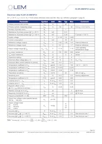 HLSR 40-SM/SP33數據表 頁面 5