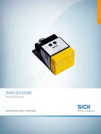 IN40-E0109K Datenblatt Cover