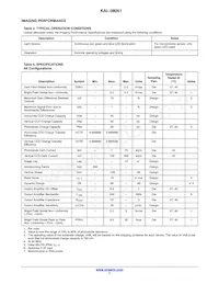 KAI-08051-FXA-JB-B2 Datasheet Pagina 7