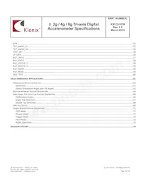 KX123-1039 Datasheet Pagina 4