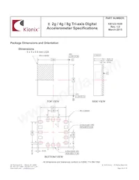 KX123-1039 Datasheet Pagina 16