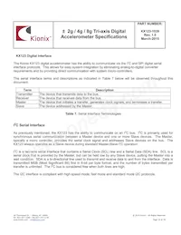 KX123-1039 Datasheet Pagina 19