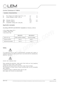 LF 1005-S/SP21 Datasheet Pagina 2