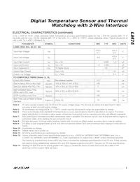 LM75BIMMX-3+T Datasheet Page 3