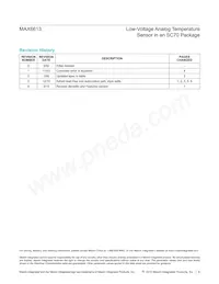 MAX6613MXK+TG103 Datasheet Page 6