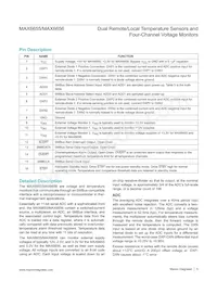 MAX6656MEE-T Datasheet Pagina 5