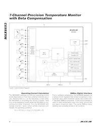 MAX6693UP9A+TG05 Datasheet Pagina 8