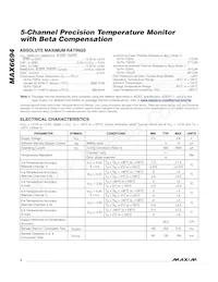 MAX6694UE9A+TG05 Datenblatt Seite 2