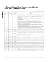 MAX6694UE9A+TG05 Datasheet Page 6