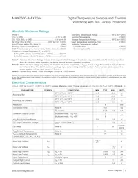 MAX7503MUA+TG24 Datasheet Pagina 2