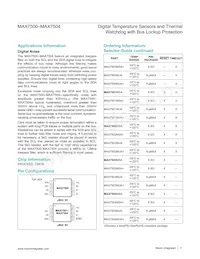 MAX7503MUA+TG24 Datasheet Page 11