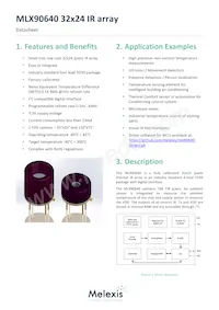 MLX90640ESF-BAA-000-SP Datasheet Cover