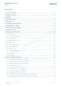 MLX90640ESF-BAA-000-SP Datasheet Page 2