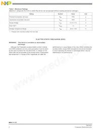 MMA1212EGR2 Datasheet Page 2