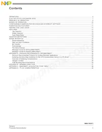 MMA7660FCT Datasheet Page 2
