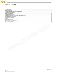 MMA7660FCT Datasheet Page 3