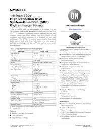 MT9M114EBLSTCZ-CR Datasheet Cover