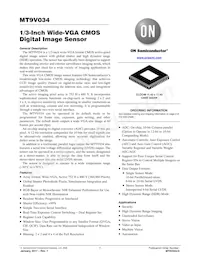 MT9V034C12STC-DP1 Datasheet Cover