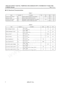 S-5852ABCBC-A8T1U4 Datenblatt Seite 6