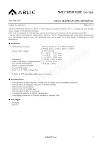 S-8120CPF-DRB-TF-G Datasheet Copertura