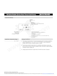 SA85CB0數據表 頁面 6