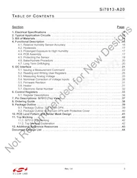 SI7013-A20-YM1 Datasheet Page 3