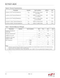 SI7021-A20-YM0R Datasheet Page 10